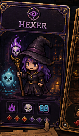 Hexer class card