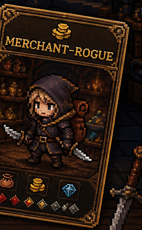 Merchant-Rogue class card