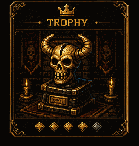 A house trophy